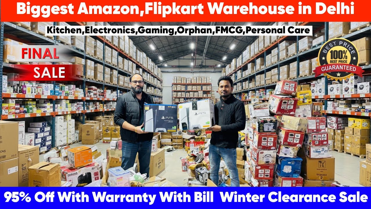 Biggest Amazon Flipkart Warehouse | 98% Off On Electronics, Kitchen,Fmcg,Orphan | Surplus Dekho