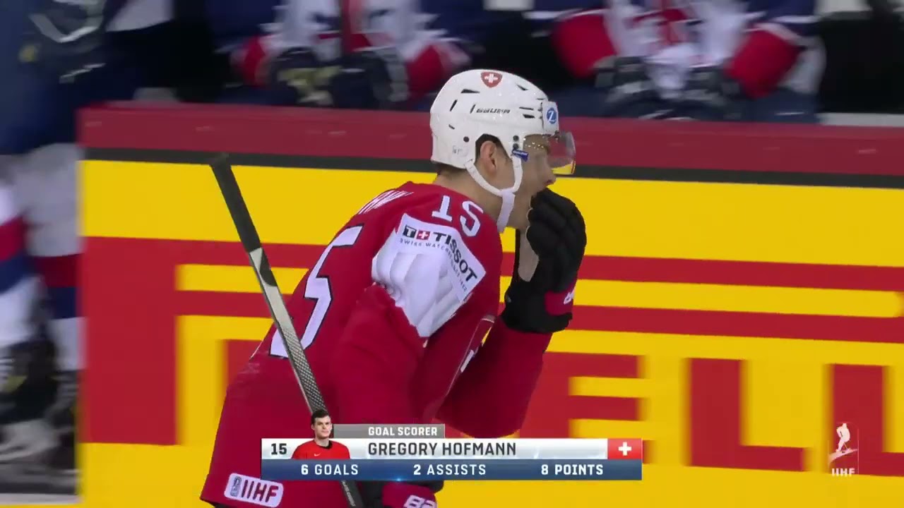 Gr&eacute;gory Hofmann Goal vs. Great Britain (2021 WMHC Preliminary Round)