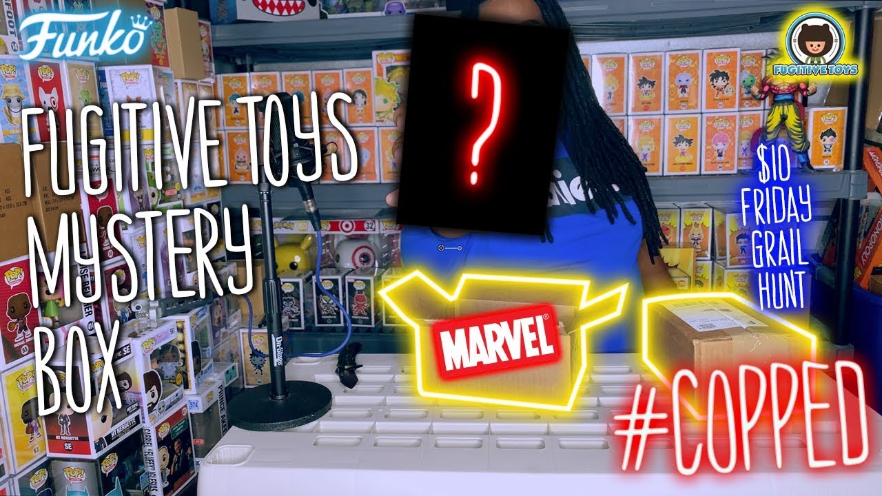 Fugitive Toys $10 Grail Hunt | Mystery Box | Unboxing