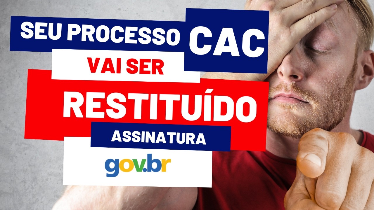 ATENÇÃO -  SisGCorp - Assinatura Digital Corrompida com Restituição - Aprenda a fazer da Forma Certa