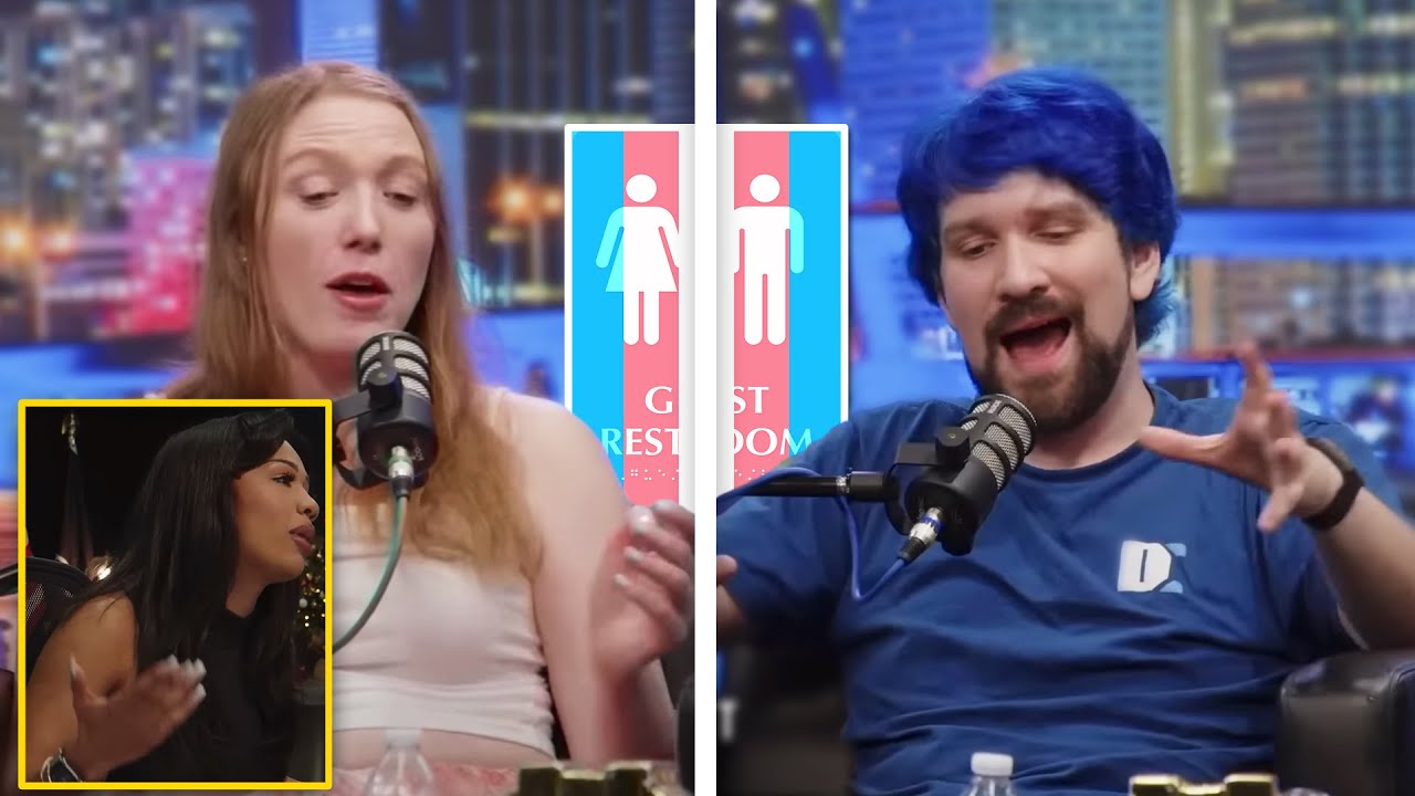 I WILL NEVER BELIEVE CONSERVATIVES! Destiny Debates Trans Bathrooms w/ JustPearlyThings And Co-Host