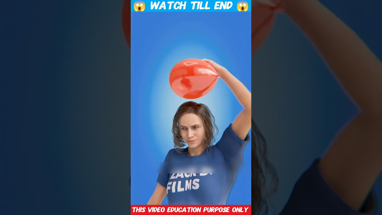"सिर पर गुब्बारा रगड़ो... और बिजली गिराओ! ⚡🧠🎈"