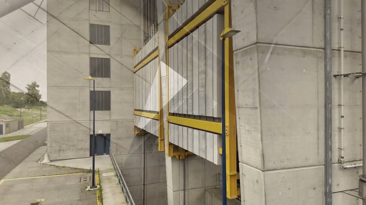 Neues Schiffshebewerk Niederfinow