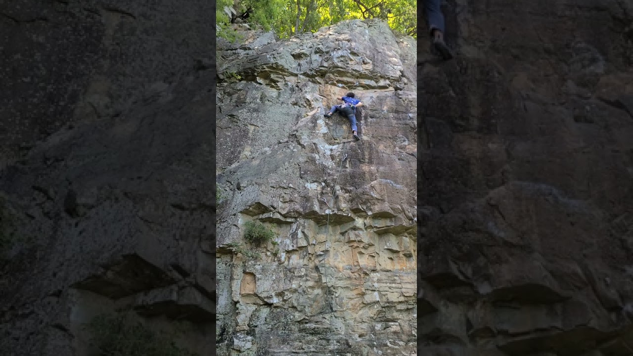 문수암 파도타기1(5.10c) 완등