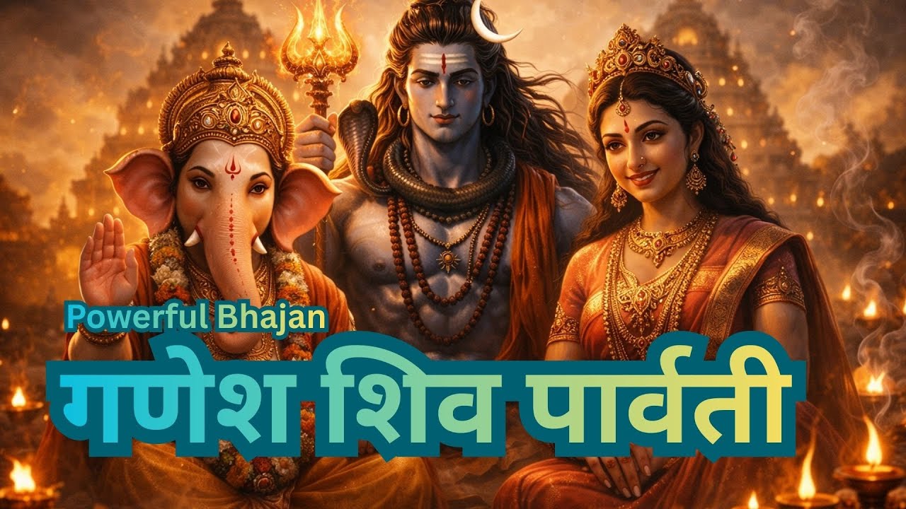 Ganesh Shiv Parvati Live Bhajan |  Peaceful Bhakti Live  | Powerful  New Bhajan 2026  #shiv