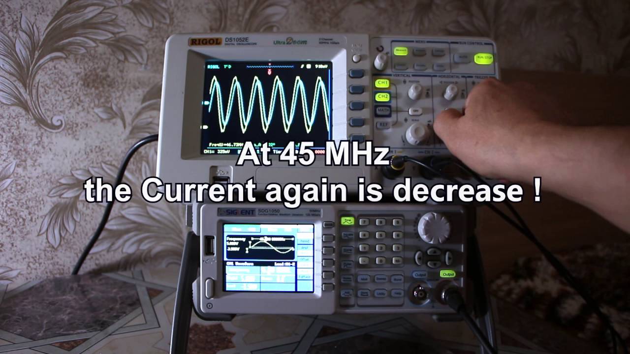 How to measure Self Resonant Frequency of the Water Fuel Cell