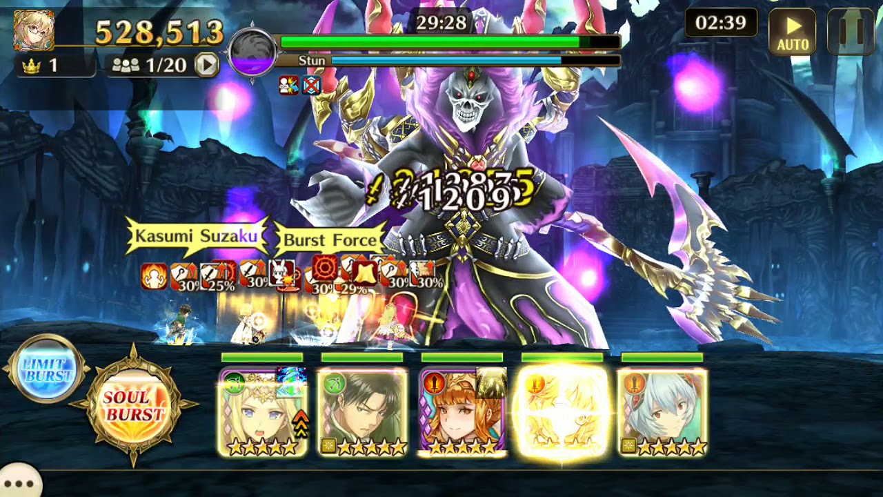 神域召喚 邪黑骸普通全自動 Valkyrie Connect Dreadblack Normal Auto