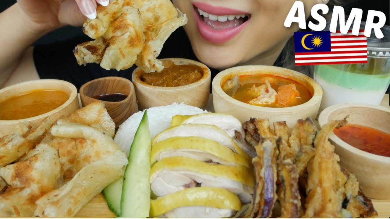 Malaysian Feast *Rendang Beef Curry, Hainan Chicken, Roti Canai & Tom Yum Goong with Panda Dessert