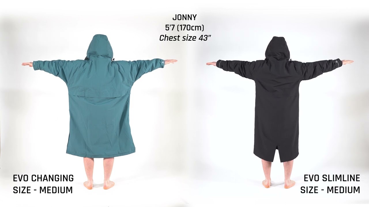 RED original EVO Pro Slimline Parka size guide video