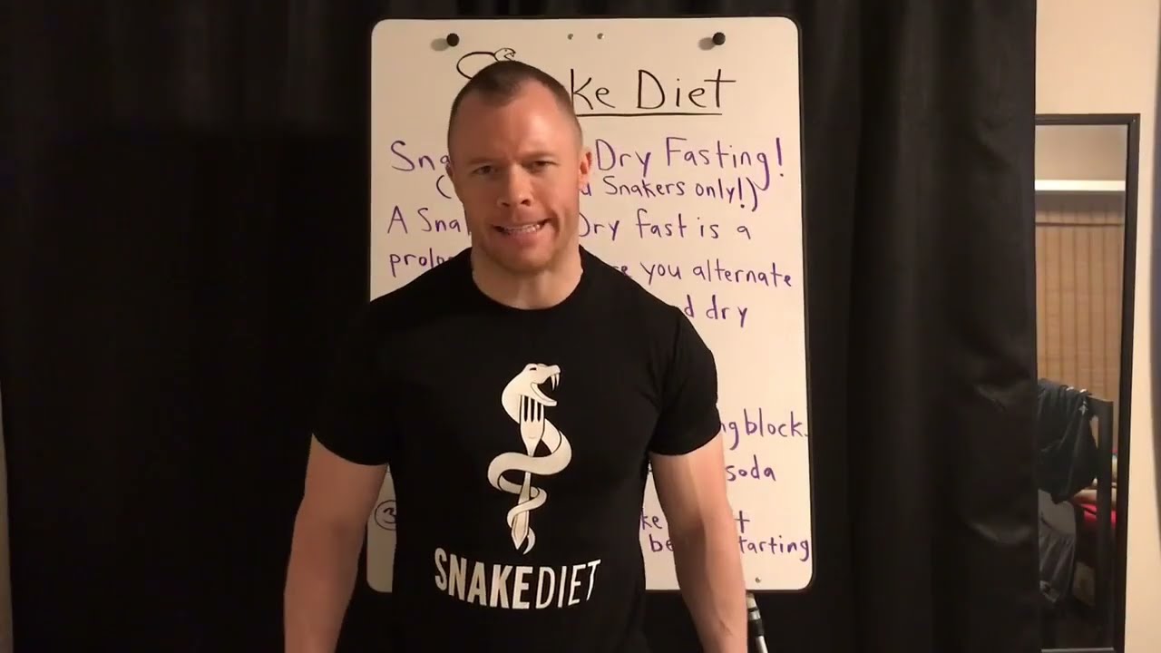 SNAKE JUICE DRY FASTING For EXTREME FAT LOSS & AUTOPHAGY!
