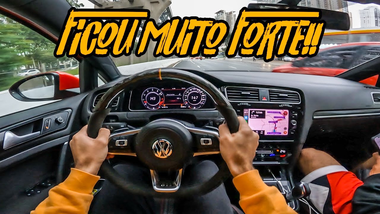 ROLE ACELERANDO TUDO O GOLF GTI DA NASA DE 500CV!!🔥🚀 IGNORANCIA PURA