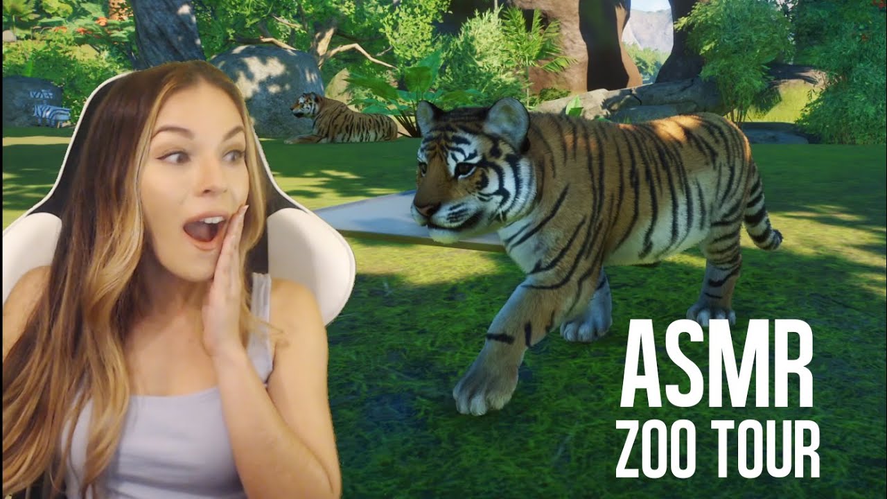 ASMR - Planet Zoo Tour | Whispers, Clicking, Chit Chat