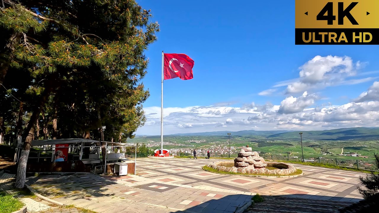 Çanakkale Biga | Balıkkaya Mesire Alanı | Walking Tour | 4K | 60fps | 2024 |