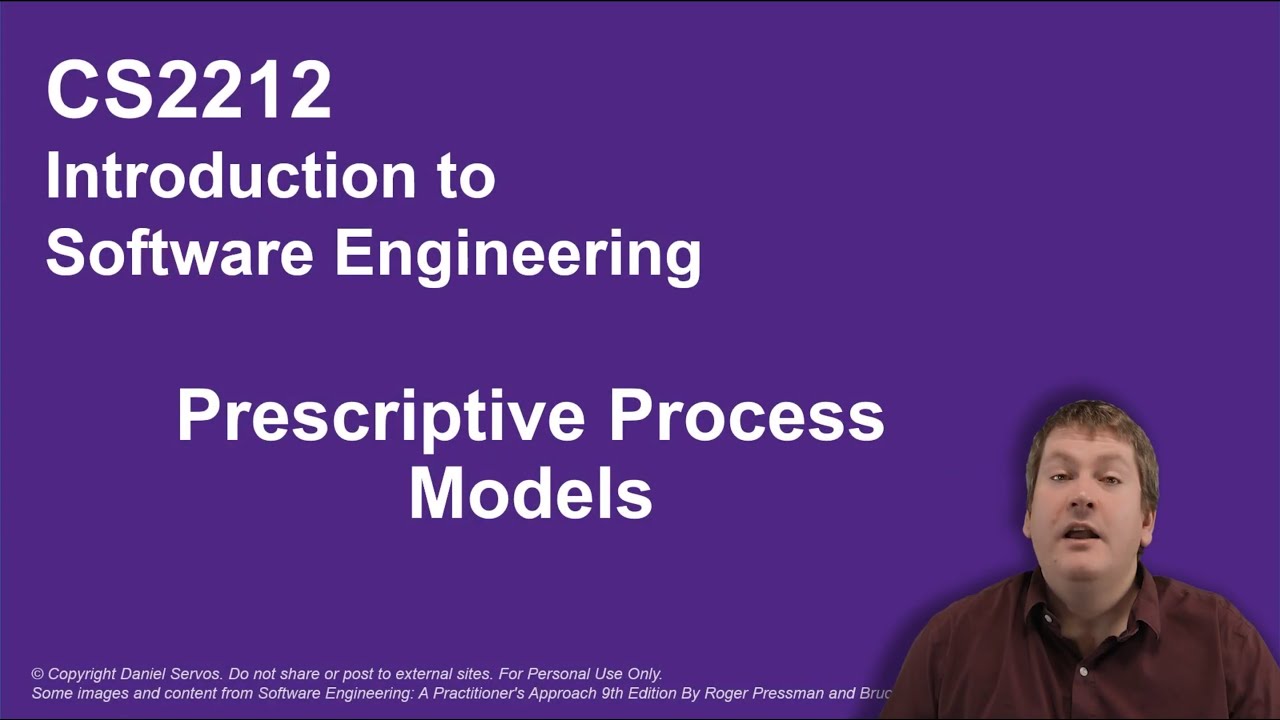 CS2212: Prescriptive Process Models