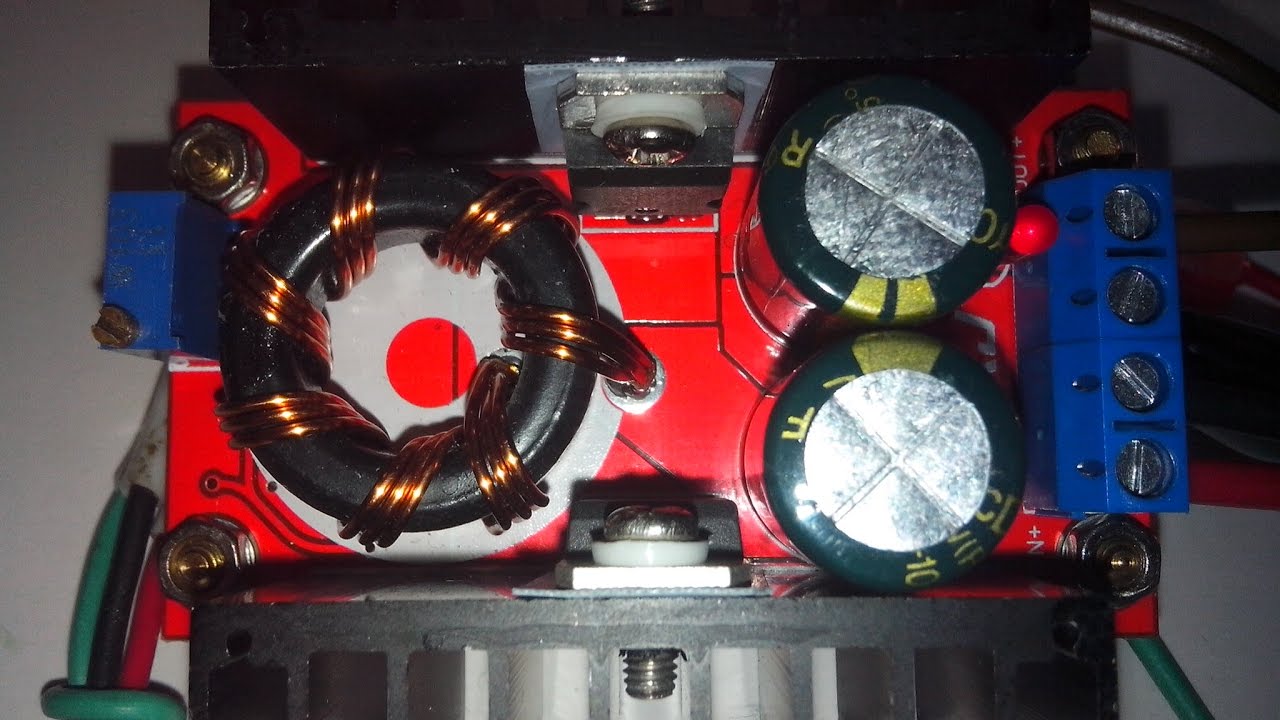 Повышающий Преобразователь ПОСТОЯННОГО ТОКА  DC 10-32 В до 12-35 В