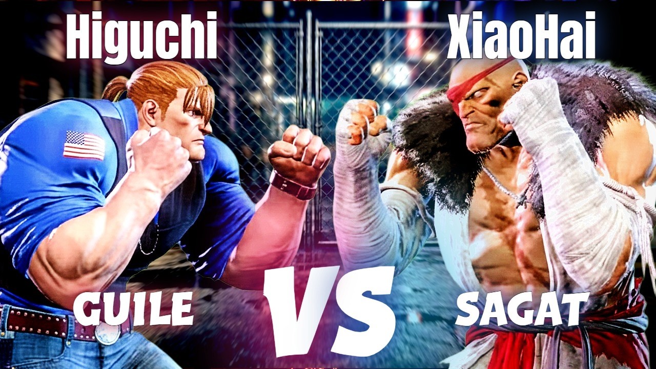 SF6 🔥 Higuchi (Guile) Vs XiaoHai (Sagat) 🔥 Street Fighter 6
