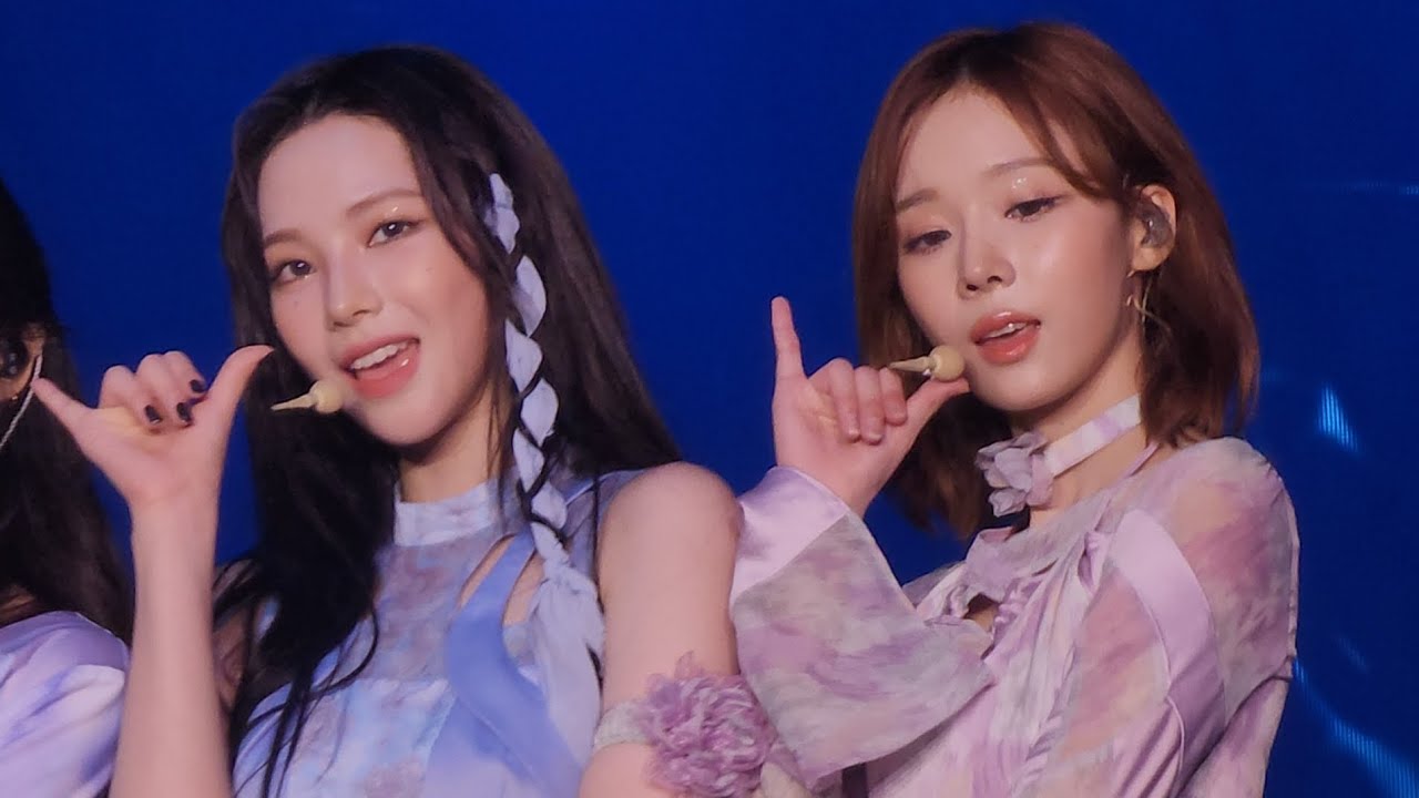 230730 aespa SYNK HYPER LINE IN BKK - Thirsty KARINA and WINTER focus