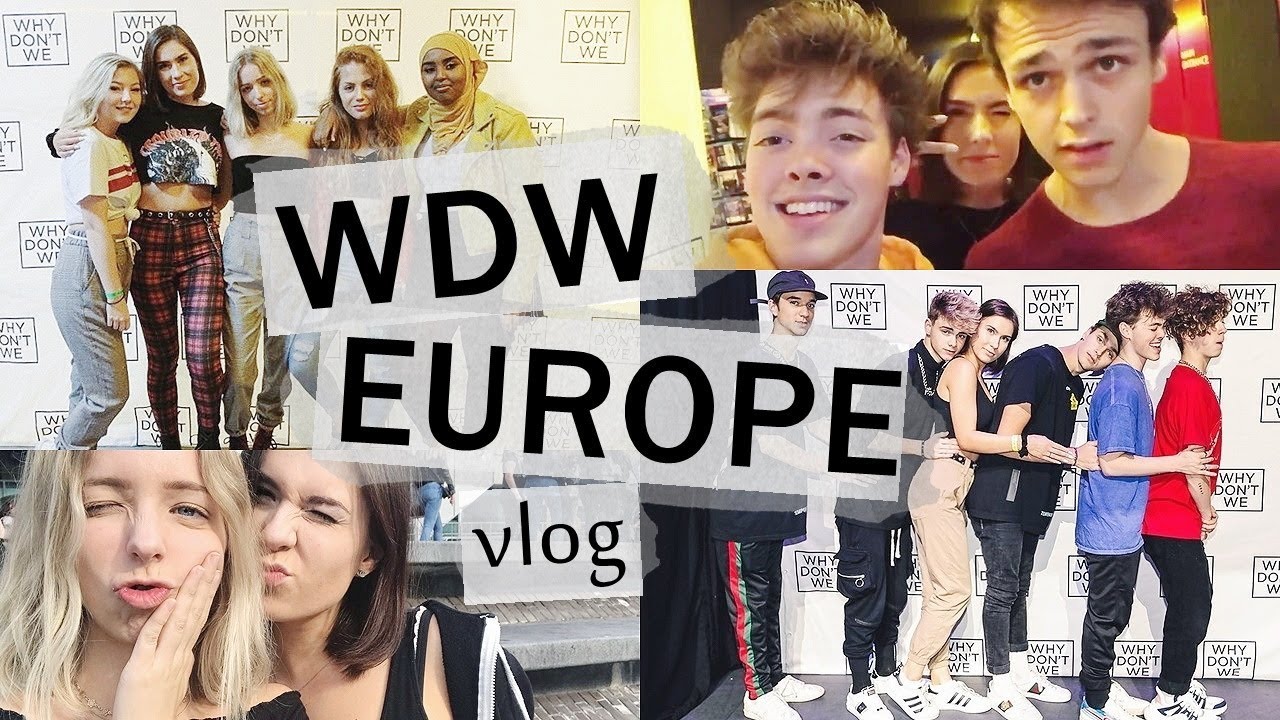 WHY DON'T WE EUROPE | Paris, Utrecht, Frankfurt Vlog | Marry Schubert