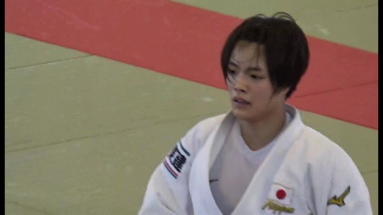 52kg級 阿部詩 乱取り／柔道女子日本代表 強化合宿