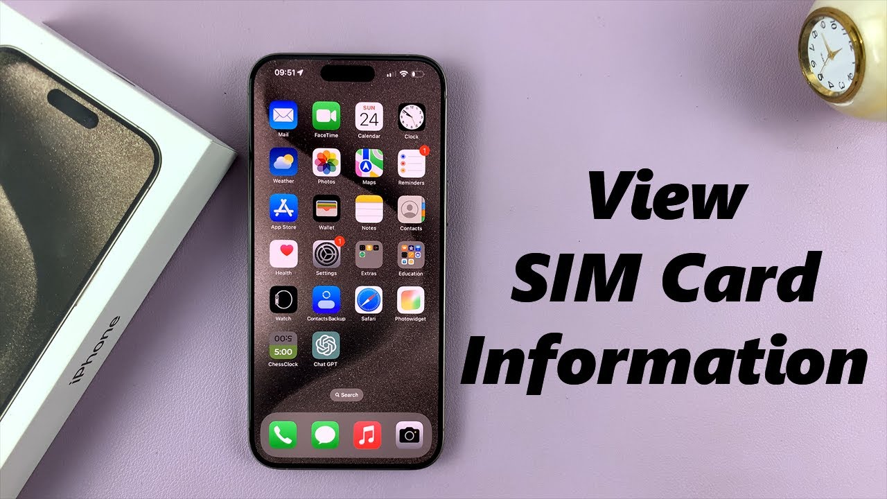 Как просмотреть информацию о SIM-карте на iPhone