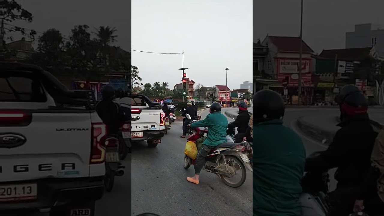 Từ khu chợ chiều Nam Sơn về đến xóm Đông Huề