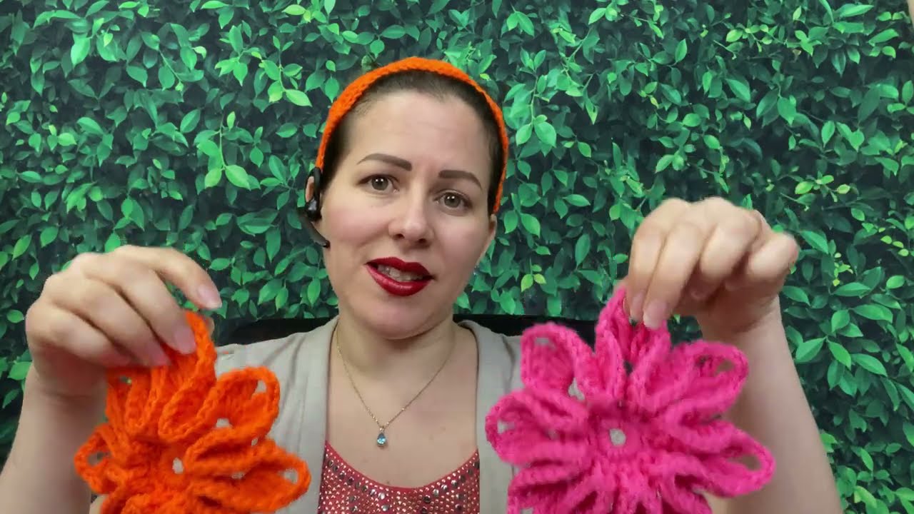 PASO A PASO PARA TEJER FLOR A CROCHET