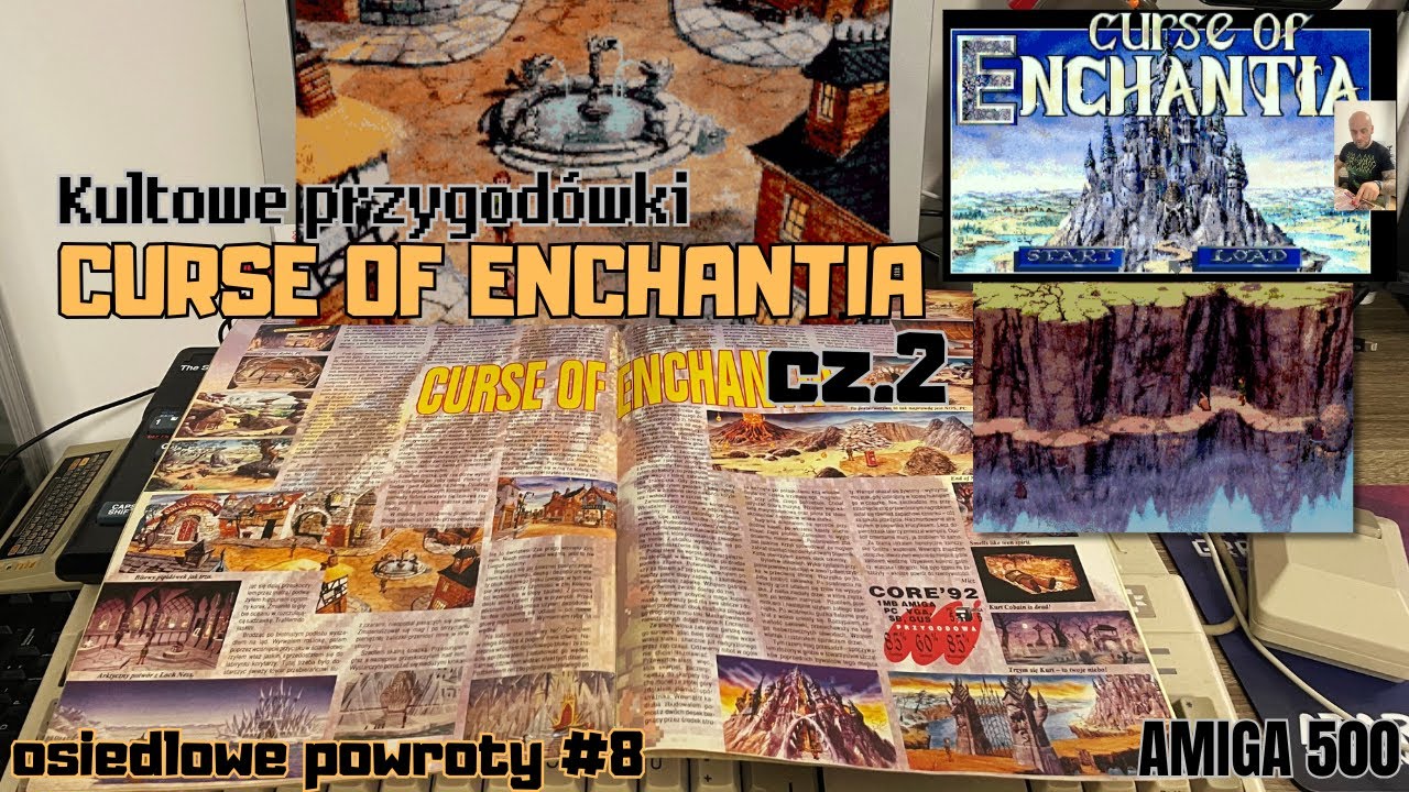 Kultowe przygodówki - CURSE OF ENCHANTIA cz. 2 (AMIGA 500) - osiedlowe powroty #8