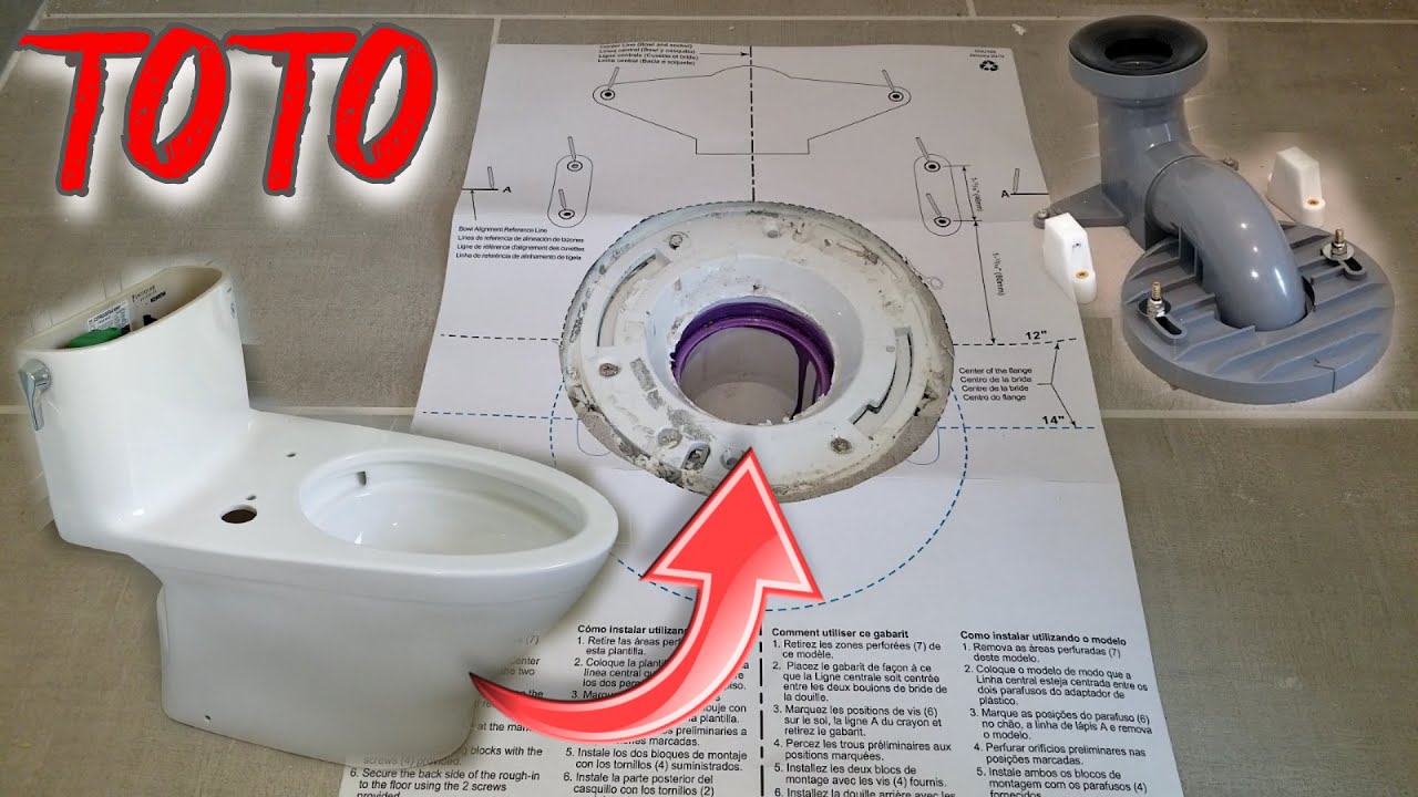 TOTO CST642CEFGAT40#01 | TOILET | HOW TO INSTALL?