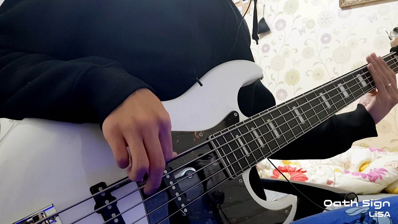 【Fate/Zero OP】Oath Sign bass cover【LiSA】