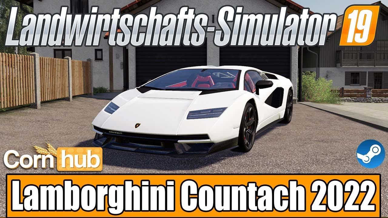 LS19 Modvorstellung - Lamborghini Countach 2022  -LS19 Mods