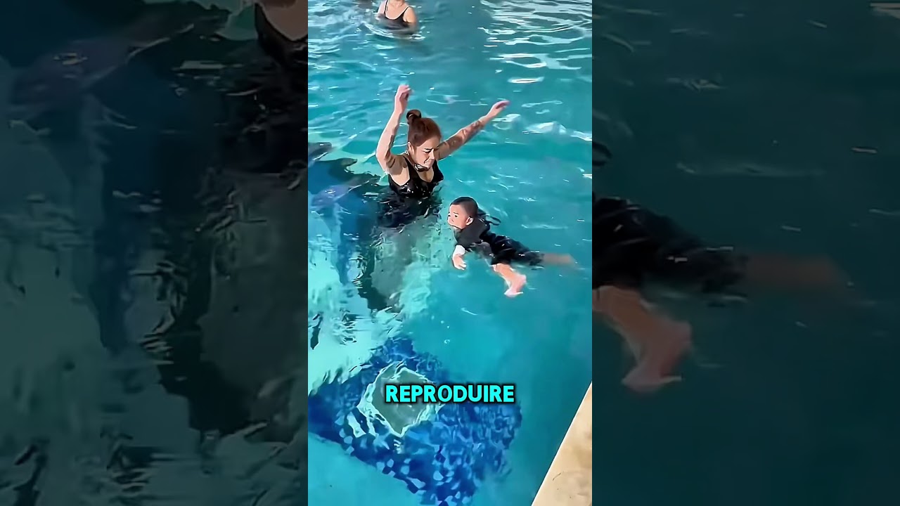 Elle a Appris &agrave; sa Fille &agrave; Nager d&rsquo;une Mani&egrave;re Inattendue 😳