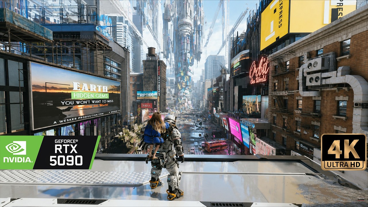[4K60] PRAGMATA - RTX 5090 nearly REALLIFE GRAPHICS - Next Gen PATHTRACING graphics 2026