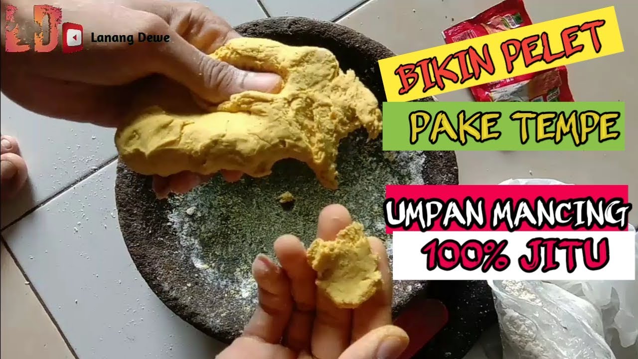 Resep pakan pelet buat mancing ikan disungai Umpan jitu 100%