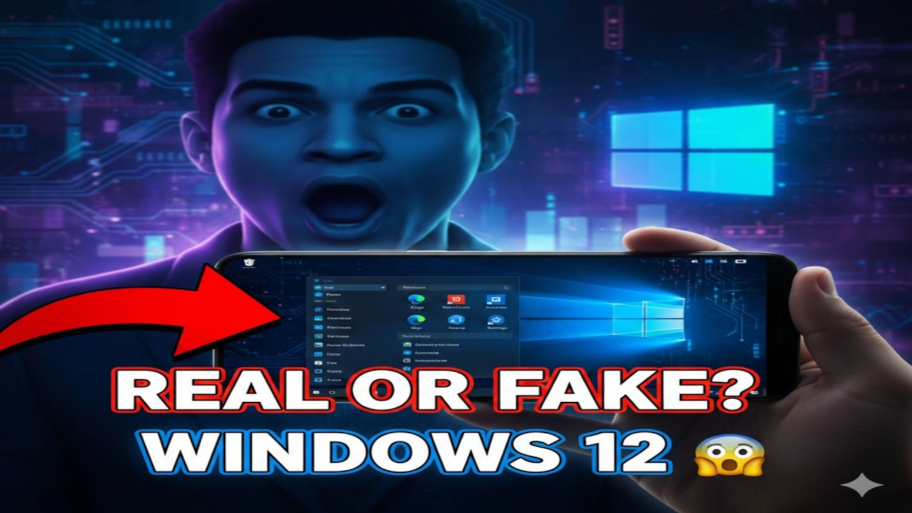 Windows 12 Launcher for Android 😱 | Transform Your Phone into a PC!