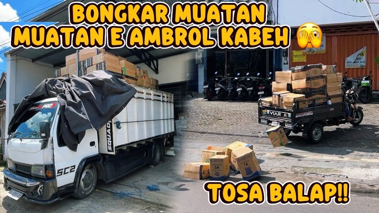 MUATAN NYA DI LANGSIR TOSA BALAP MALAH AMBROL 😂