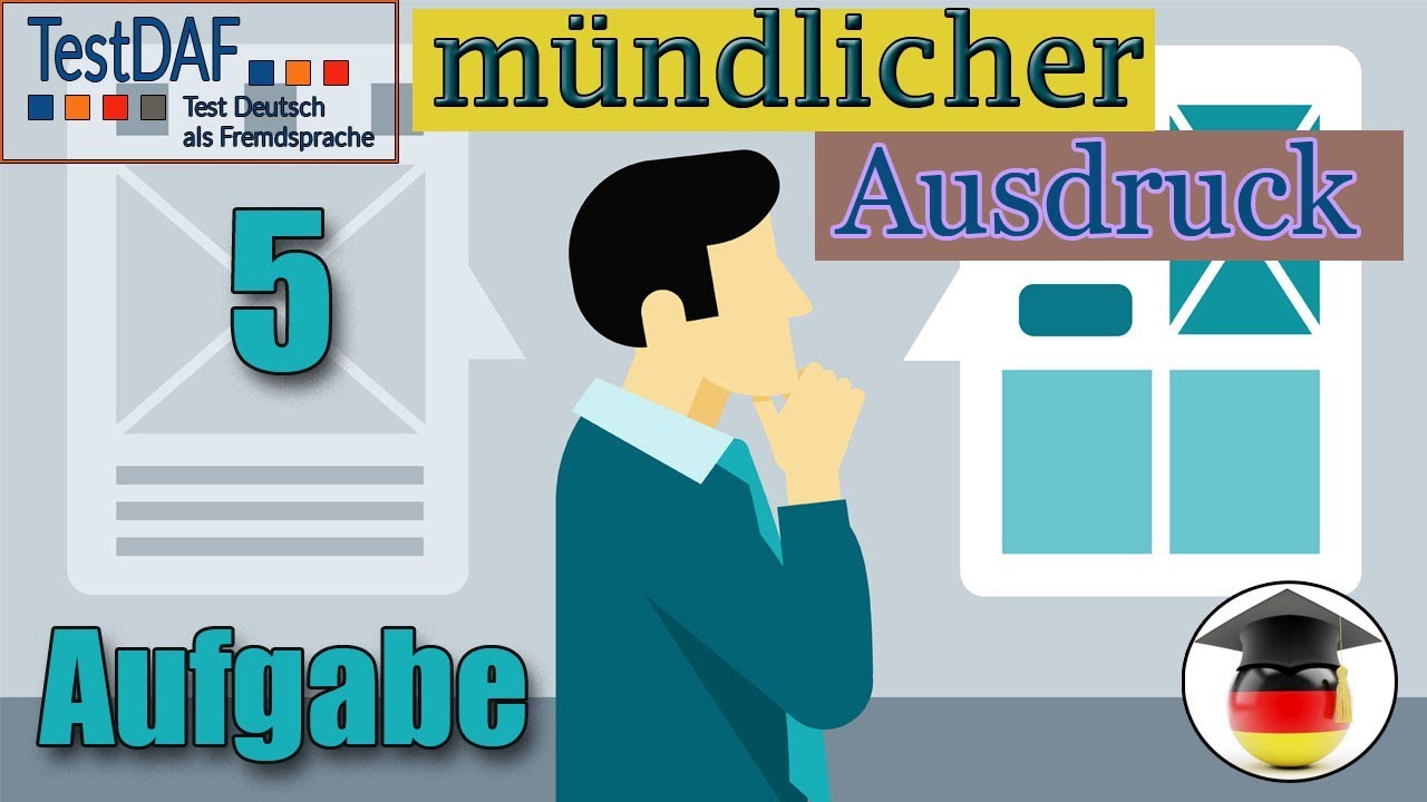 TestDaF. M&uuml;ndlicher Ausdruck. Aufgabe 5. Flie&szlig;end Ratschl&auml;ge geben