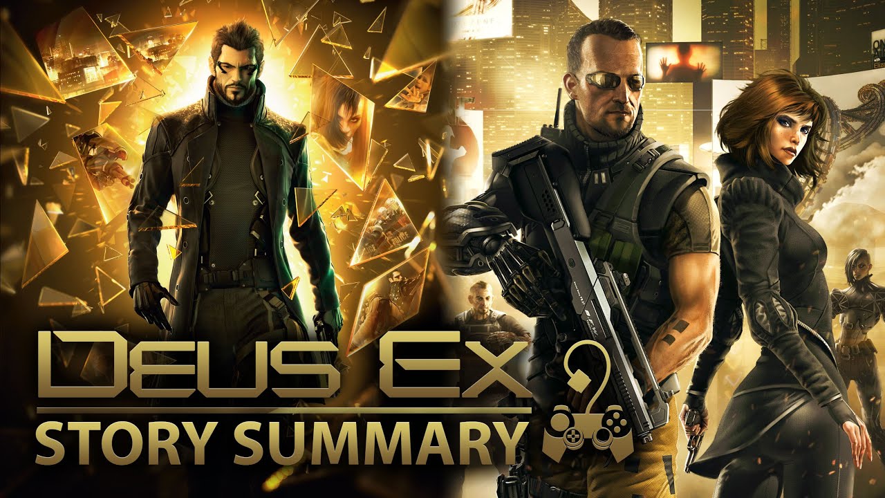 Deus Ex: Mankind Divided — Что вам нужно знать! (Краткое содержание) (Human Revolution, The Fall)