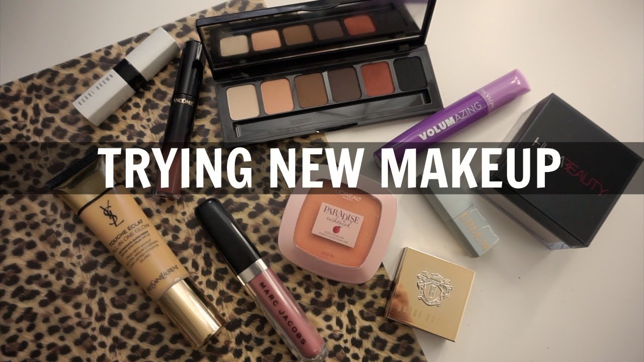 TRYING LOTS OF NEW MAKEUP & 4 LIP OPTIONS!!  SOME HITS AND A BIG FAIL | CHIT CHAT GRWM