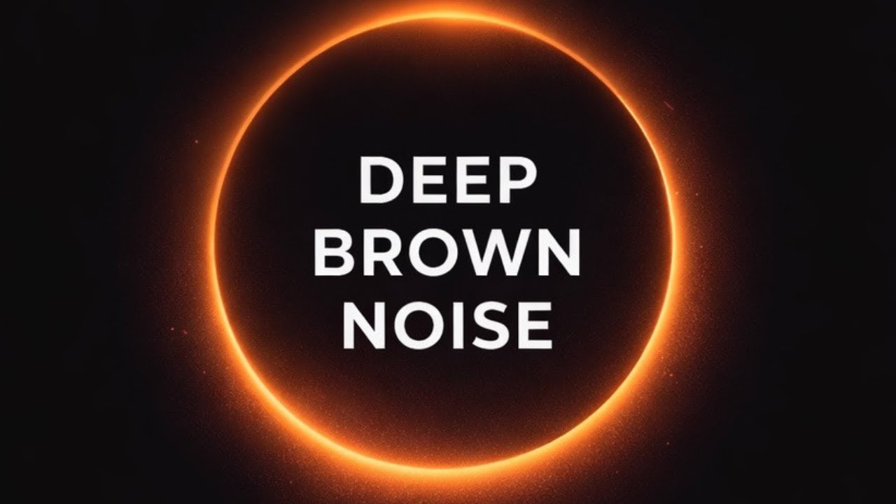 6 Hours Pure Brown Noise | Deep Low Frequency | No Loops, No Interruptions