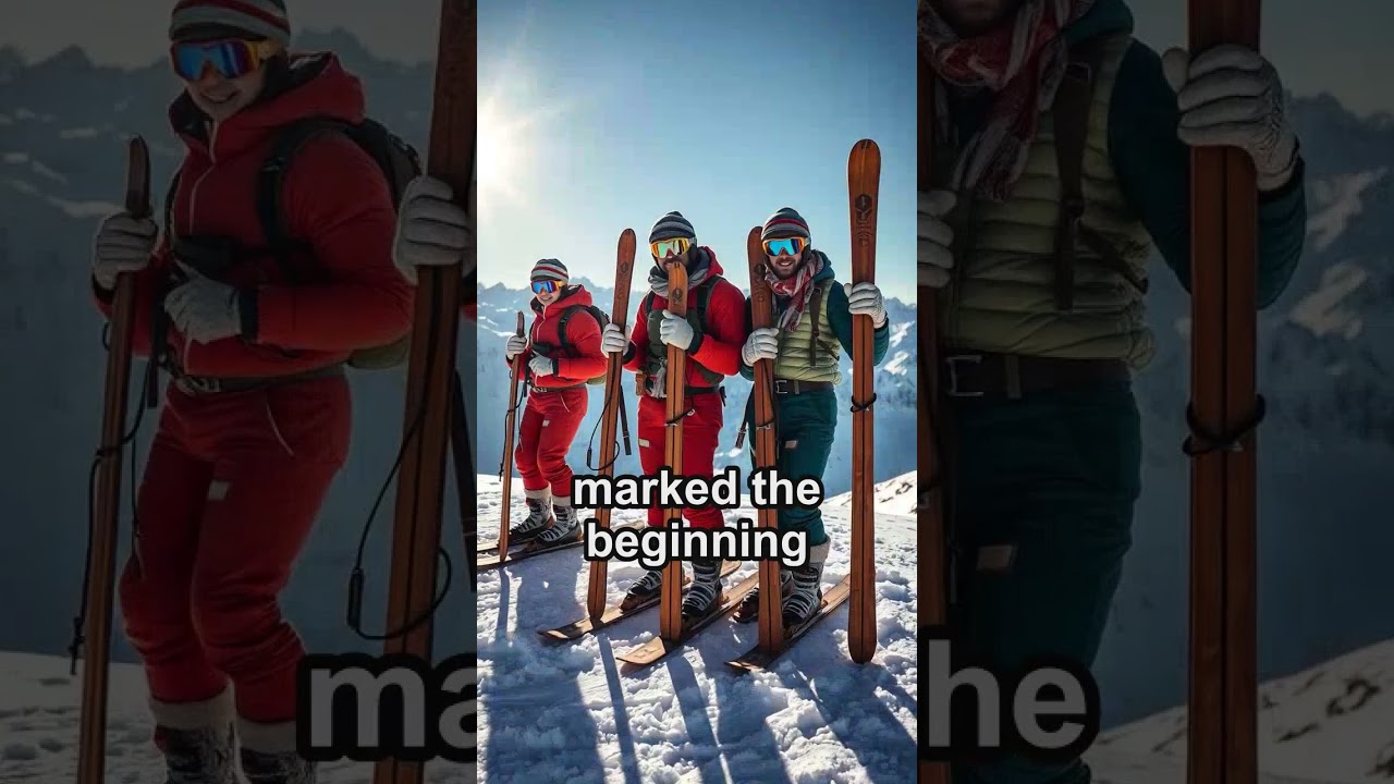 🎿❄️ Do You Know Skiings Olympic Debut? Hidden Treasure of Winter Olympics? ✨ #SkiingHistory #Olymp