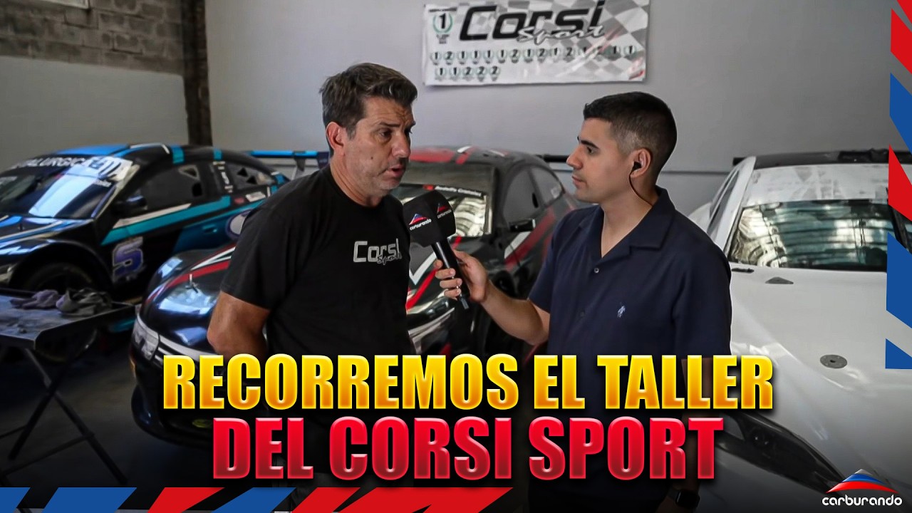 TC2000 | Recorremos a fondo el taller del Corsi Sport en la previa del Callejero de Buenos Aires