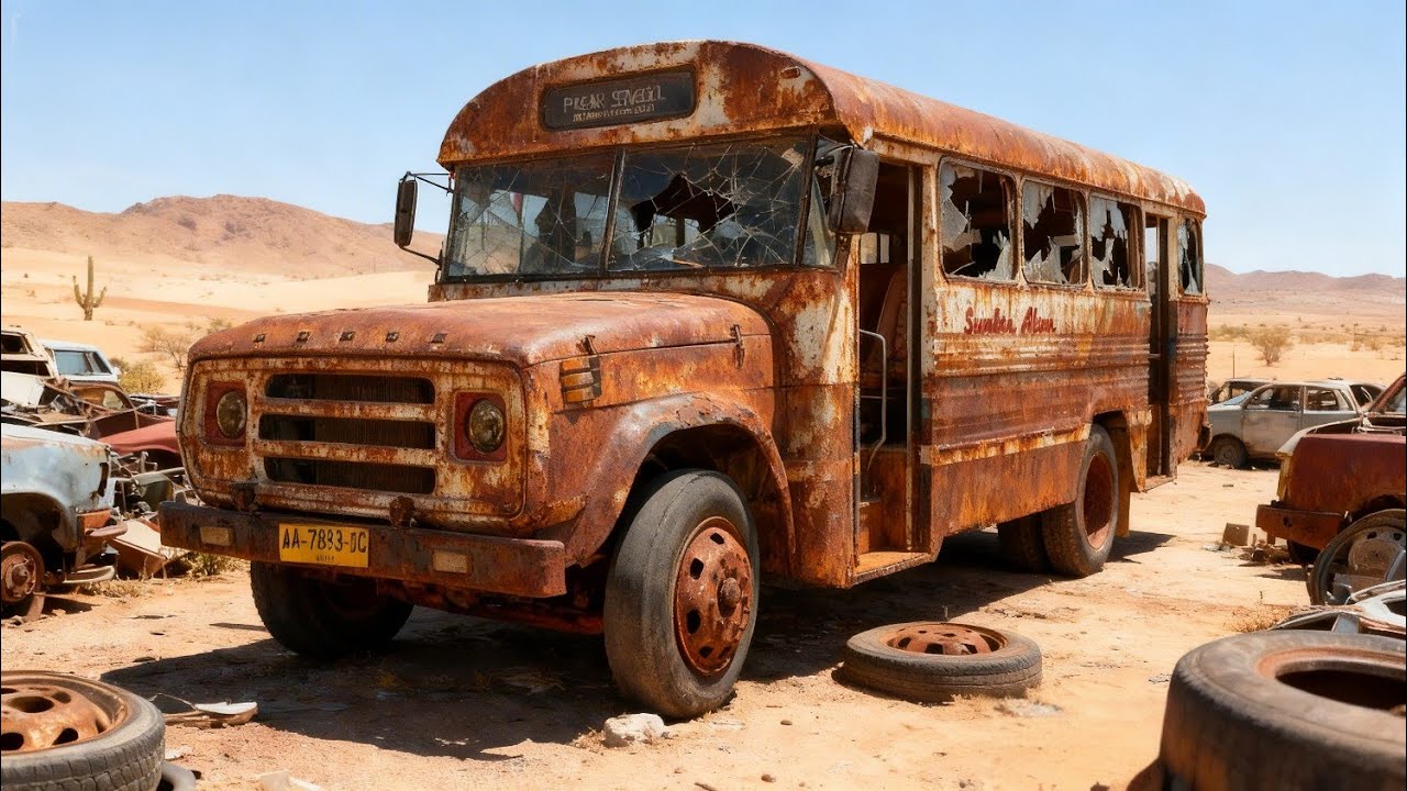 Impossible Restoration! Saving the 1951 Dodge D500 from the Brink of Destruction 🚍🔥