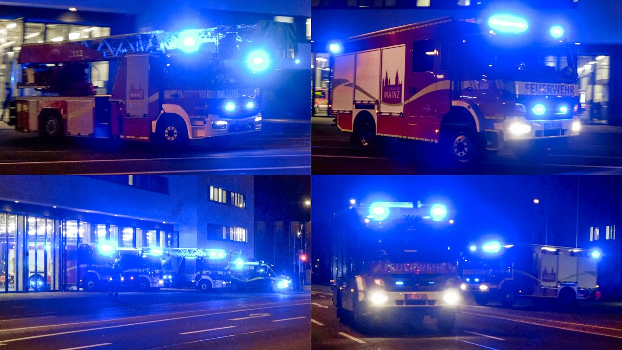 [Drei Großeinsätze gleichzeitig] Silvester 2025/2026 | Feuerwehr Mainz im Dauereinsatz