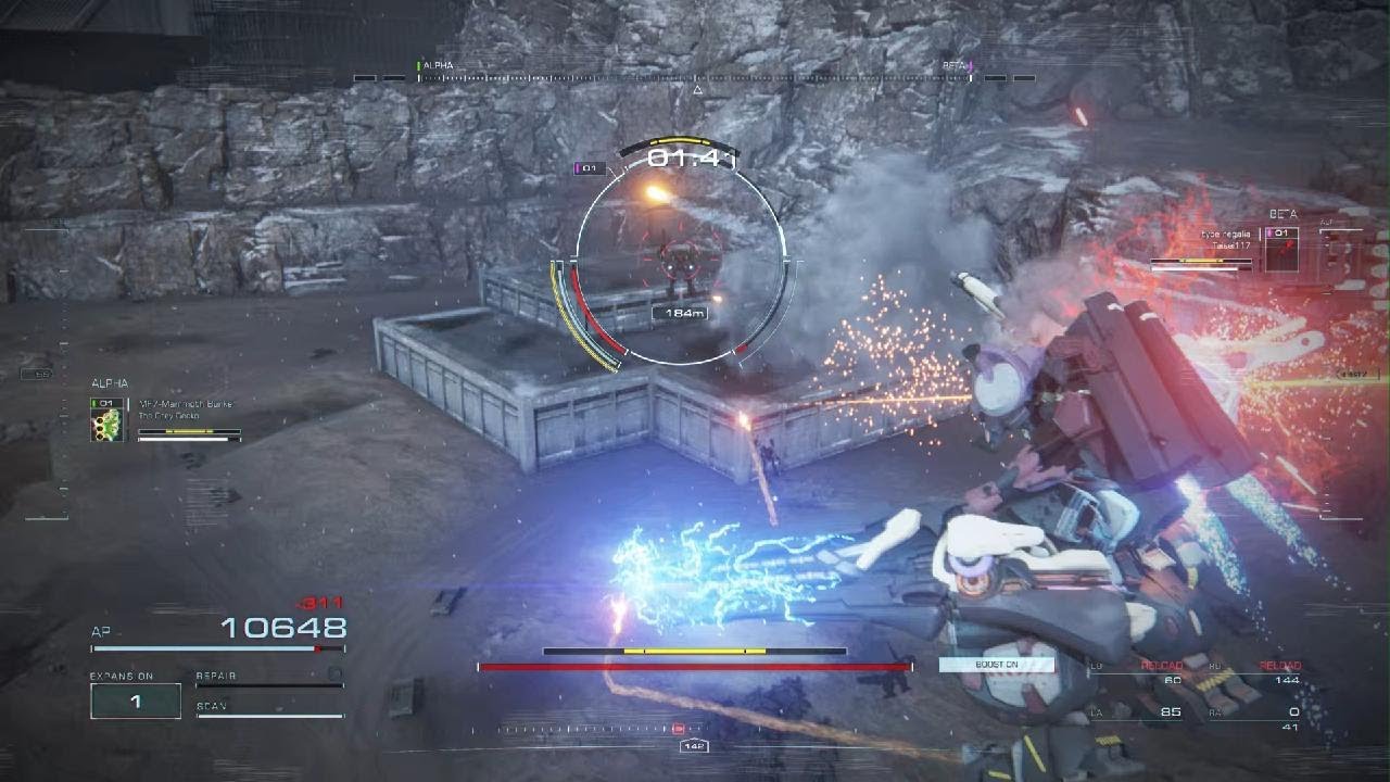 Armored Core 6 PvP - Heavy artillery Vs. High altitude
