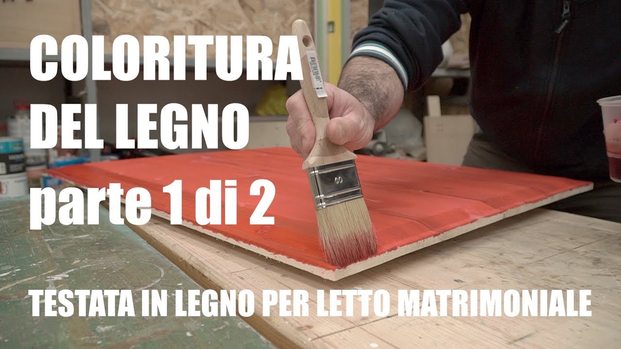 VERNICIARE IL LEGNO - COLORITURA - Lavorazione del legno - Falegnameria