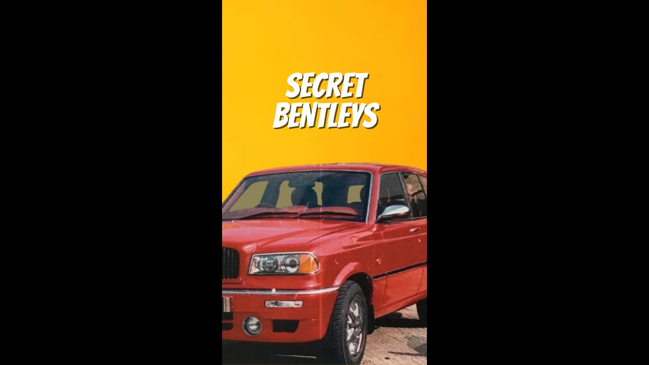 Bentley Made Secret Cars to Save Themselves