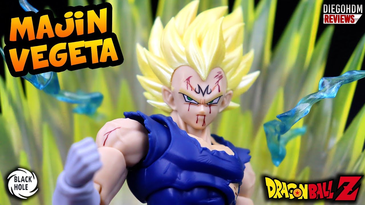 MAJIN VEGETA Black Hole SHF Dragon Ball Z Unboxing e Review BR