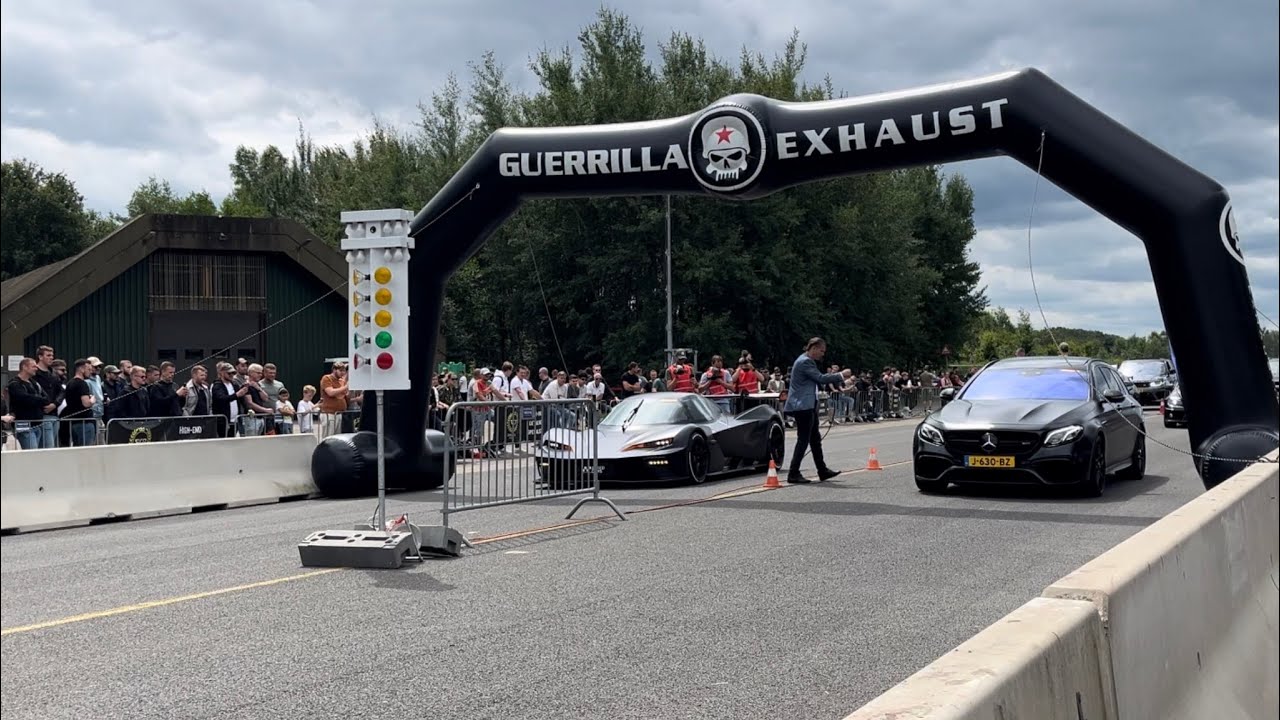 2024 Spring Event SuperCars Drag Racing 🚀 #Brabus-E 63 S #huracan #loud GT3 RS