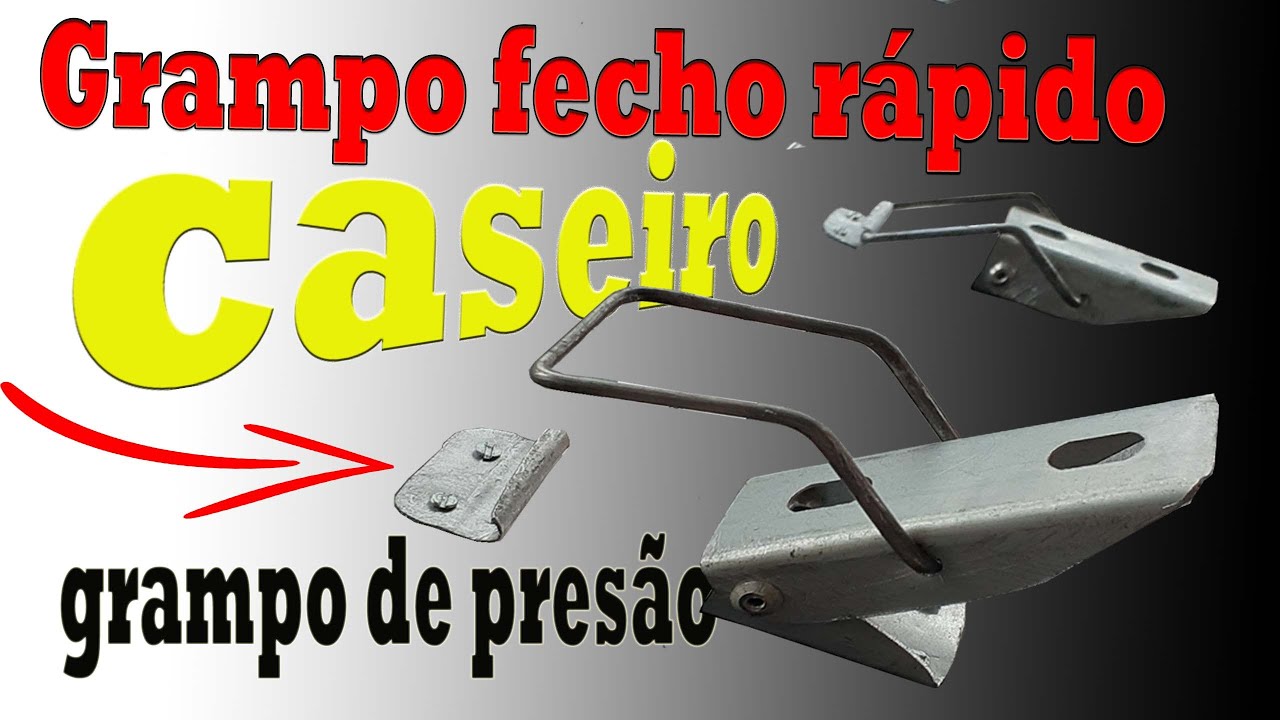 GRAMPO DE FECHO RÁPIDO # FECHO DE PRESÃO