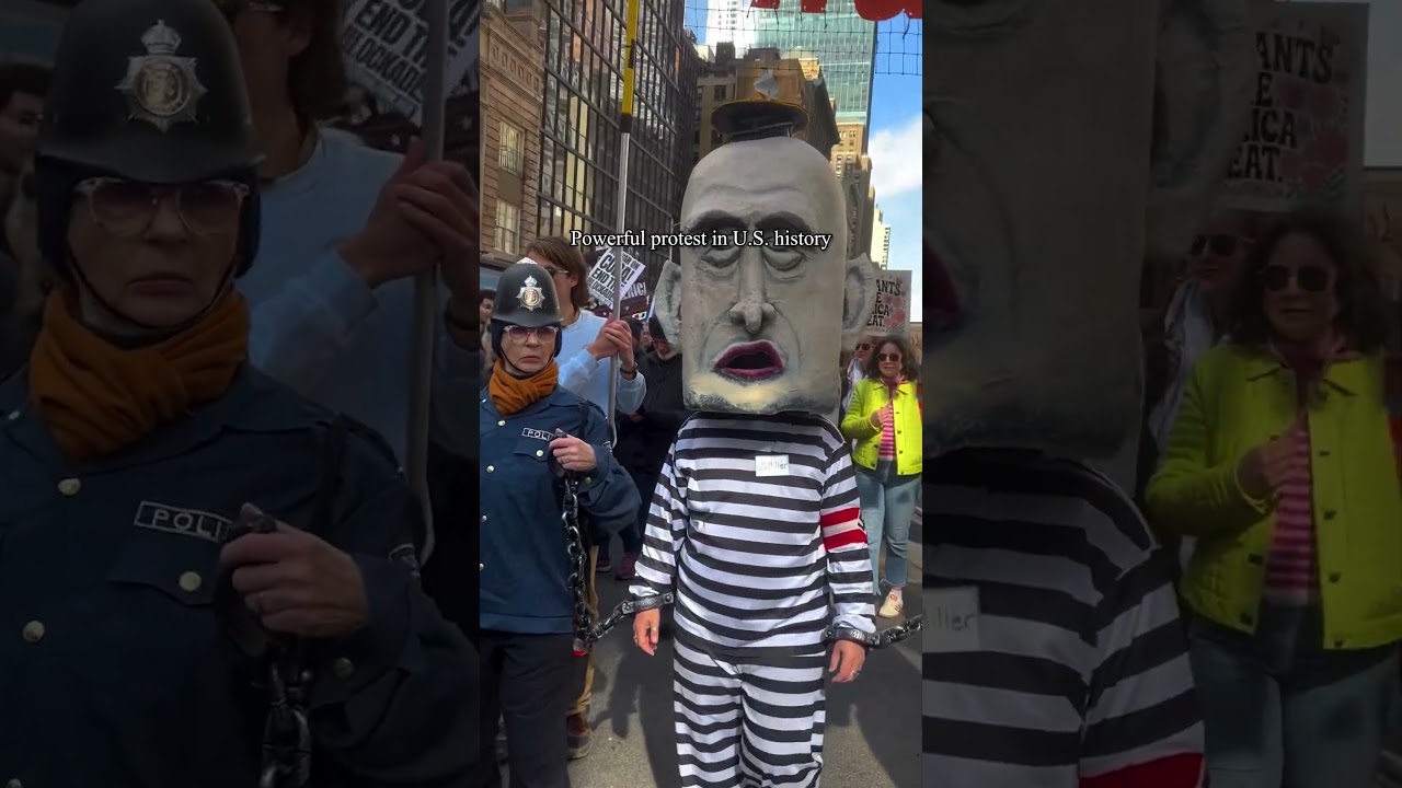 Millions march today across United States of America massive protest against Trump in US history